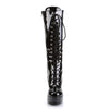 EXOTICA-2020 Plateau Stiefel Lack Schwarz | Funtasma SALE