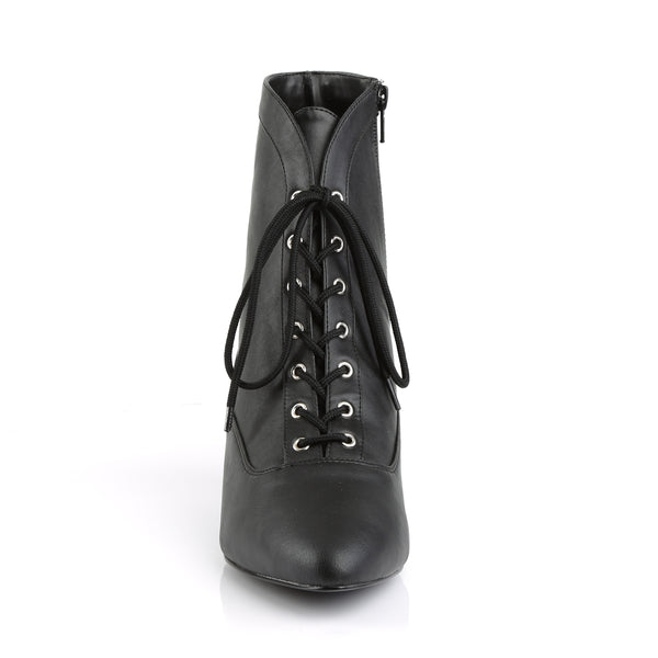 FAB-1005 Stiefeletten Schwarz Matt von Pleaser Pink Label – Ansicht 2