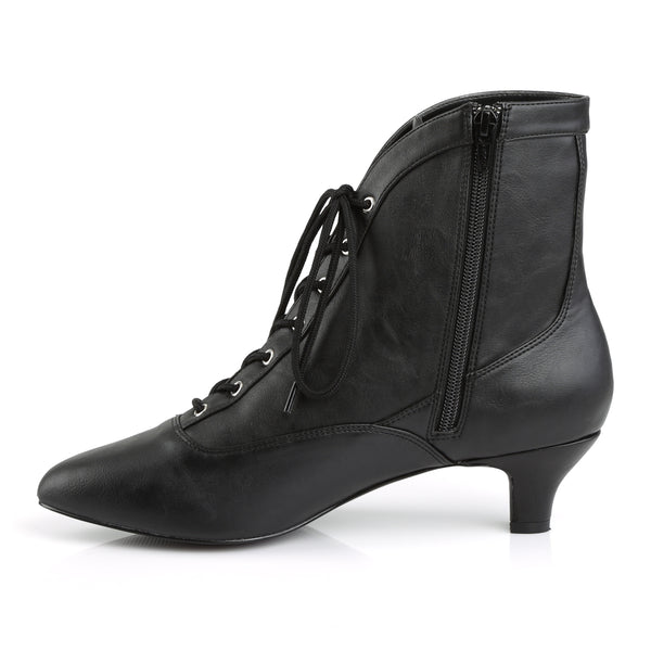 FAB-1005 Stiefeletten Schwarz Matt von Pleaser Pink Label – Ansicht 3