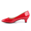 FAB-420 Pumps Rot Lack von Pleaser Pink Label – Ansicht 3