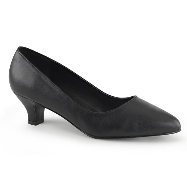 FAB-420 Pumps Matt Schwarz von Pleaser Pink Label