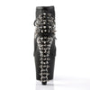 FEARLESS-700-28 Plateau Stiefeletten Schwarz | Pleaser