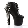 FEARLESS-700-28 Plateau Stiefeletten Schwarz | Pleaser