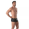 Schwarze Fetish swim-Boxershorts von TOF Paris – Ansicht 6