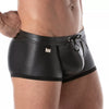 Schwarze Fetish swim-Boxershorts von TOF Paris – Ansicht 5