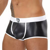 Boxershorts mit Komfort-Beutel & nahtfreiem Seiten-Design, Schwarz-Weiß | TOF Paris
