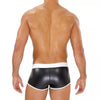Boxershorts mit Komfort-Beutel & nahtfreiem Seiten-Design, Schwarz-Weiß | TOF Paris