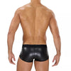 Boxershort, nahtlos & elastisch mit betonter Fronttasche, Schwarz | TOF Paris