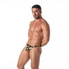 Herren-String Thong Gold - Ergonomisch, metallic & schnell trocknend | TOF Paris