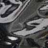 Harness mit Reißverschlusstasche - silber, leicht & glänzend | TOF Paris