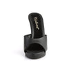 FLAIR-401-2 Pantoletten Schwarz | Fabulicious