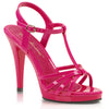 FLAIR-420 Sandaletten Lack Hot Pink | Fabulicious