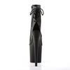 FLAMINGO-1018 Plateau Stiefeletten Schwarz | Pleaser