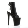 FLAMINGO-1018 Plateau Stiefeletten Schwarz | Pleaser
