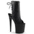 FLAMINGO-1018 Plateau Stiefeletten Schwarz | Pleaser