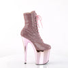 FLAMINGO-1020CHRS Plateau Stiefeletten - Rosa von Pleaser – Ansicht 5