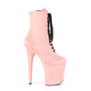 FLAMINGO-1020FS Plateau Stiefeletten Baby Pink | Pleaser