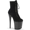 FLAMINGO-1020FST Plateau Stiefeletten - Schwarz | Pleaser