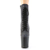 FLAMINGO-1020REFL Plateau Stiefeletten Grün/Schwarz von Pleaser – Ansicht 2