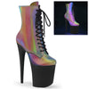 FLAMINGO-1020REFL Plateau Stiefeletten Mehrfarbig | Pleaser