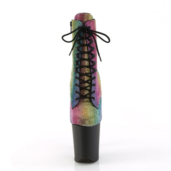 FLAMINGO-1020RS Plateau Stiefeletten - Mehrfarbig von Pleaser – Ansicht 2