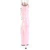 FLAMINGO-1021 Plateau Stiefeletten Baby Pink | Pleaser