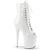 FLAMINGO-1021 Plateau Stiefeletten Weiss | Pleaser