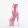 FLAMINGO-1040GP Plateau Stiefeletten Pink | Pleaser