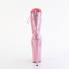 FLAMINGO-1040GP Plateau Stiefeletten Pink | Pleaser