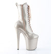 FLAMINGO-1040GP Plateau Stiefeletten Gold von Pleaser – Ansicht 5