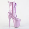 FLAMINGO-1040GP Plateau Stiefeletten Lila/Violett | Pleaser