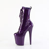 FLAMINGO-1040GP Plateau Stiefeletten Lila | Pleaser