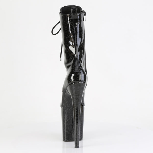 FLAMINGO-1041GP Plateau Stiefeletten schwarz von Pleaser – Ansicht 4