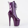 FLAMINGO-1041GP Plateau Stiefeletten violett von Pleaser – Ansicht 5