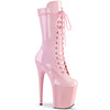 FLAMINGO-1050 Plateau Stiefeletten Baby Pink | Pleaser