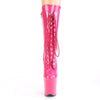 FLAMINGO-1050 Plateau Stiefeletten Pink Lack von Pleaser – Ansicht 2