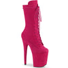 FLAMINGO-1050FS Plateau Stiefeletten Hot Pink | Pleaser