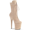 FLAMINGO-1050FS Plateau-Stiefeletten Nude | Pleaser