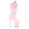 FLAMINGO-1051 Plateau Stiefeletten Baby Pink | Pleaser