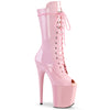FLAMINGO-1051 Plateau Stiefeletten Baby Pink | Pleaser