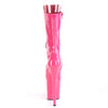 FLAMINGO-1051 Plateau Stiefeletten Hot Pink | Pleaser