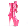 FLAMINGO-1051 Plateau Stiefeletten Hot Pink | Pleaser