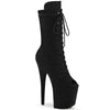 FLAMINGO-1051FS Plateau Stiefeletten - Schwarz | Pleaser