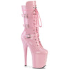 FLAMINGO-1053 Plateau Stiefel Rosa Lack | Pleaser