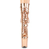 FLAMINGO-1053 Plateau Stiefeletten Rose Gold Metallic | Pleaser