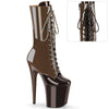 FLAMINGO-1054DC Plateau Stiefeletten Braun | Pleaser