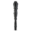 FLAMINGO-3028 Plateau Overknee Stiefel Schwarz Matt von Pleaser – Ansicht 2