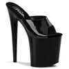 FLAMINGO-801 Plateau Pantoletten Schwarz | Pleaser