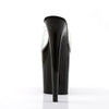 FLAMINGO-801 Plateau Pantoletten Schwarz Lack von Pleaser – Ansicht 4