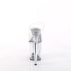FLAMINGO-802 Plateau Pantoletten transparent | Pleaser